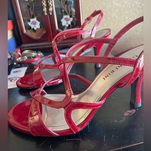 Red strappy  Gianni bini sandals
